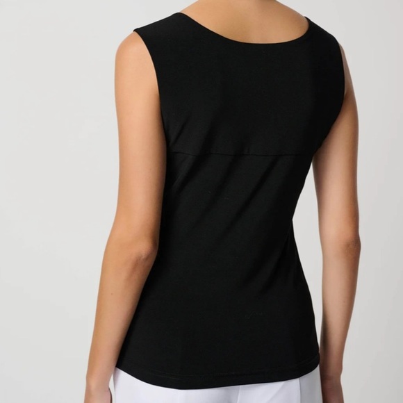 Joseph Ribkoff Classic Black Square Neck Essential Stretch Cami - Picture 6 of 6